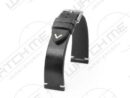 SYDNEY BLACK&WHITE RAW LEATHER WATCH STRAP