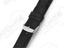 FIRENZE BLACK SUEDE LEATHER WATCH STRAP