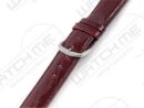 SAN FRANCISCO BORDEAUX STYLISH LEATHER WATCH STRAP