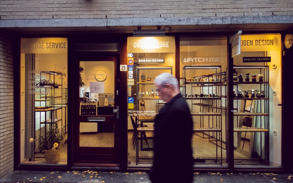 Lijm Afleiding Landelijk Onze winkel in Amsterdam - Watchme Amsterdam - Bezoek ons!