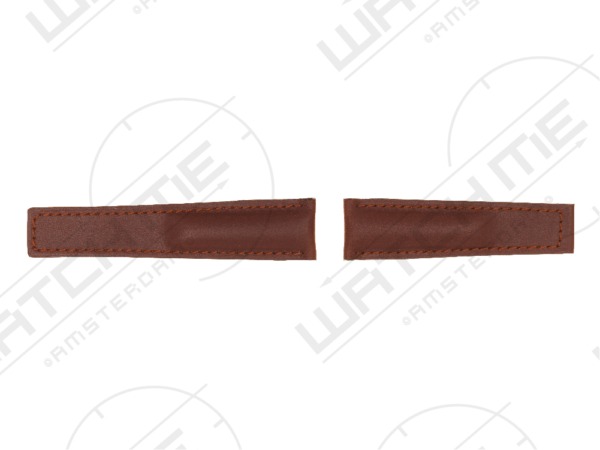 TAG HEUER MONACO CALF LEATHER BROWN WATCH STRAP