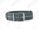 NATO ELASTIC GRAY&WHITE WATCH STRAP