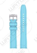 OMEGA X SWATCH MOONSWATCH LICHT BLAUW RUBBER