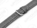 LOUISIANA GRAY&WHITE LEATHER ALLIGATOR PRINT
