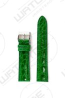 KROKODIL GLANS SMARAGD GROEN