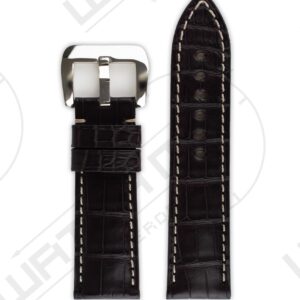 ALLIGATOR NAUTICA MATT CHOCOLADE BRUIN GESTIKT