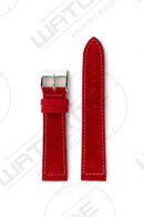nubuck vintage rood