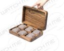 WATCH BOX WOOD 6X WATCHES