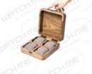 WATCH BOX WOOD 4X WATCHES