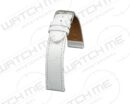 MUNICH LEATHER WHITE WATCH BAND