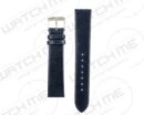 REAL LIZARD LEATHER UNSTITCHED BAND BLUE XL