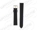 VENEZIA UNSTITCHED MATT BLACK WATCH BAND