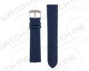 LYON OSTRICH LEATHER BLUE WATCH BAND
