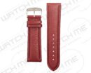 FARO PADDED RED LEATHER WATCH BAND
